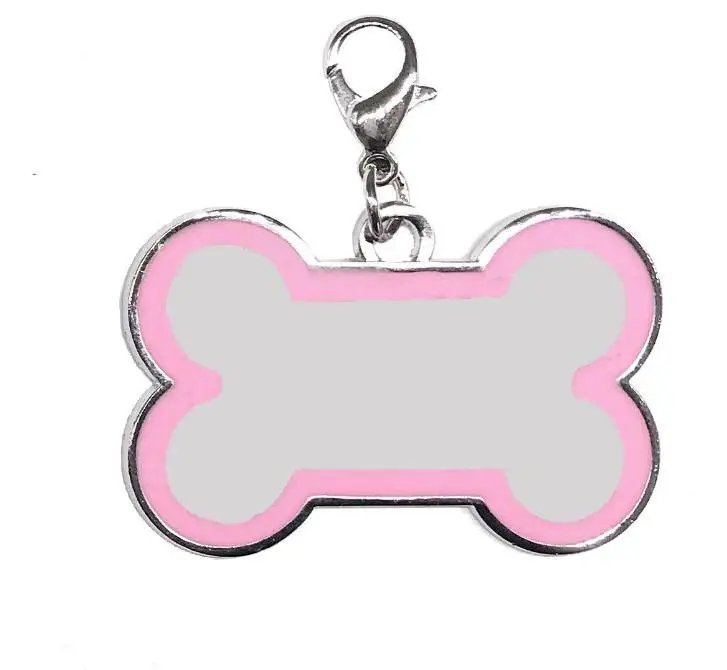 1000 Pcs Creative Cute Stainless Steel Bone Shaped Diy Dog Pendants