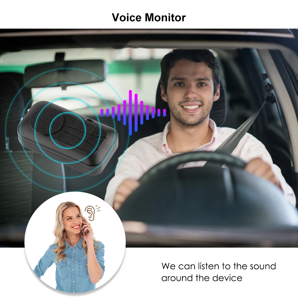 Автомобильный GPS трекер Viechle 3G 4G провода превышения скорости сигнал тревоги