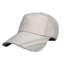 Men Women Sports Cotton Golf Cap Sunshade Baseball Hat Embroidered Printed Adjustable Brim Mesh Running Hatq