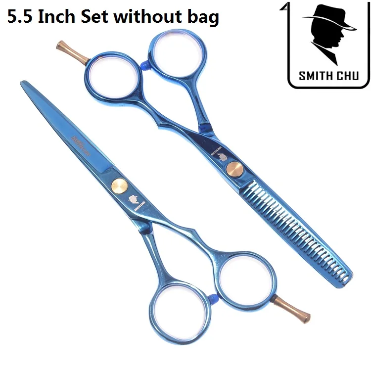 Smith Chu 5," Профессиональные Парикмахерские ножницы для стрижки волос Парикмахерские филировочные ножницы Smith Chu машинка для стрижки волос LZS0022 - Цвет: LZS0058 55 no bag