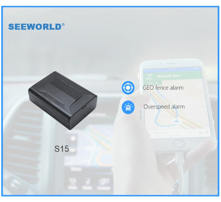 Seeworld OBD Резервная аккумуляторная батарея с длительным сохранением заряда жизни устройство для отслеживания автомобилей S15 Портативный gps снасти с тактической системой