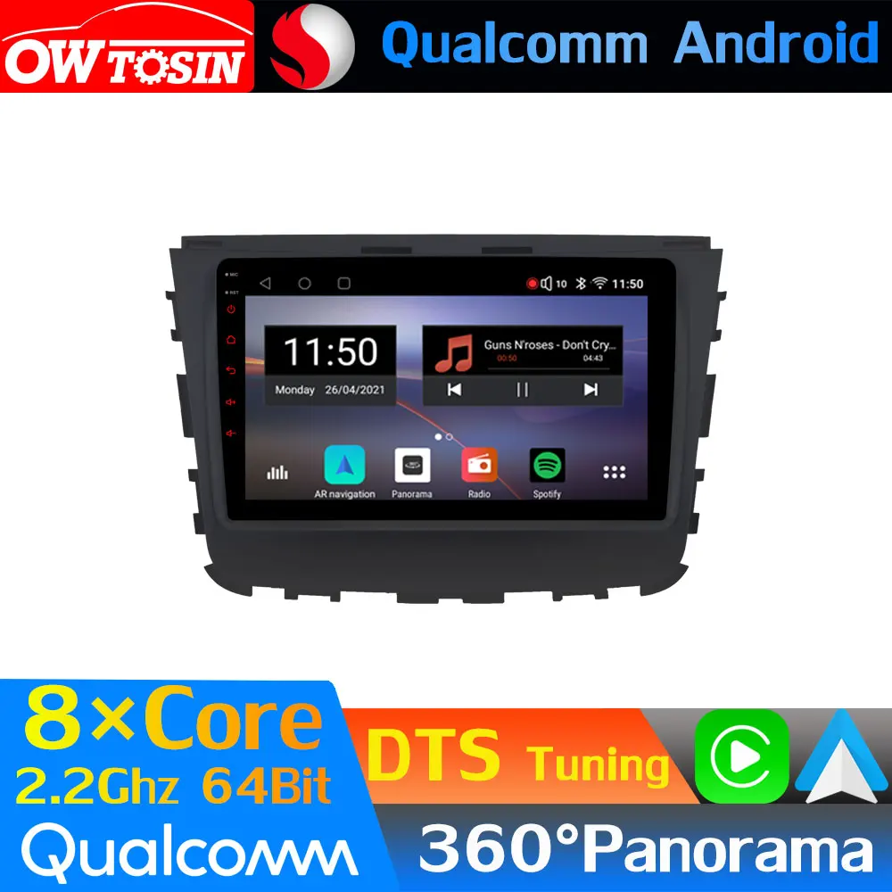 Восьмиядерный Автомобильный мультимедийный процессор Qualcomm Android для Ssang Yong SsangYong