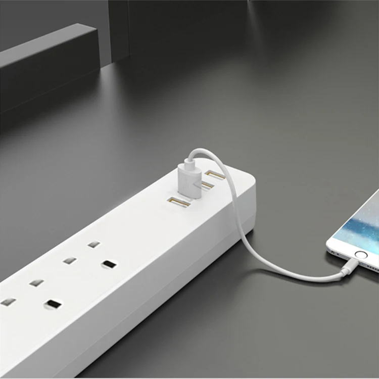 Блок питания WiFi Smart Plug 3 разъем стандарта Великобритании Защита от перенапряжения пульт дистанционного управления розетка с 1,8 м удлинитель независимый переключатель