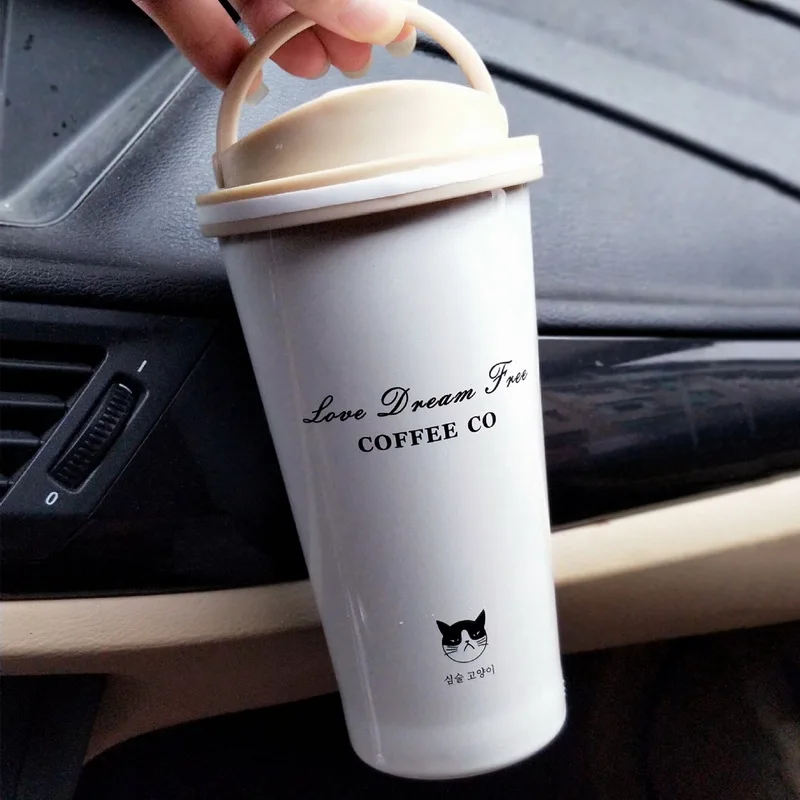 Термос кружка кофе чашка Caneca стакан с крышкой нержавеющая сталь Термокружка уплотнение вакуумная колба Taza термо для автомобиля Изолированная бутылка