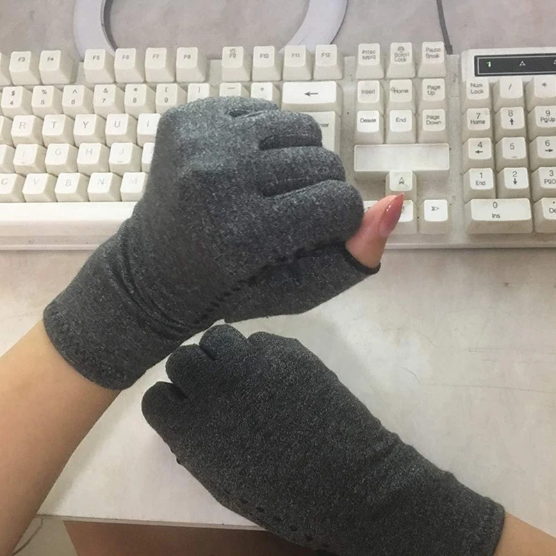 Компрессионные перчатки для ревматоида, остеоартрита-теплые перчатки для компьютерной печати, артритные боли в суставах, карпальный Тун