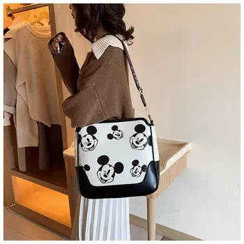 

2020 New Mickey Handbag Women Shopping Storage Bag Cute Female Shoulder Crossbody Bag Wild Female Handbag Tote Bolsa Feminina