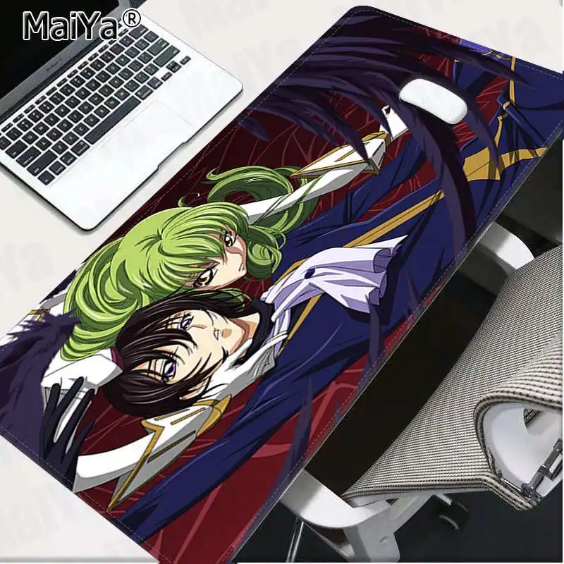 Maiya Cool, новинка, код Geass, клавиатуры, коврик, резиновый, игровой коврик для мыши, Настольный коврик,, большой коврик для мыши, клавиатуры, коврик