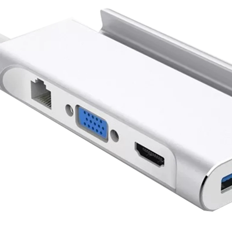 Док станция для ноутбука USB 3 0 HDMI VGA RJ45 PD|Сетевые концентраторы| |