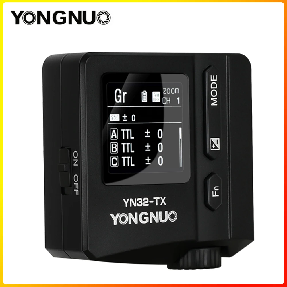 YongNuo YN32-TX Wireless Flash Transmitter for YN685EX-RF YN650EX YN685II  YN720 YN685 YN560IV YN660 Speedlite with Sony Camera