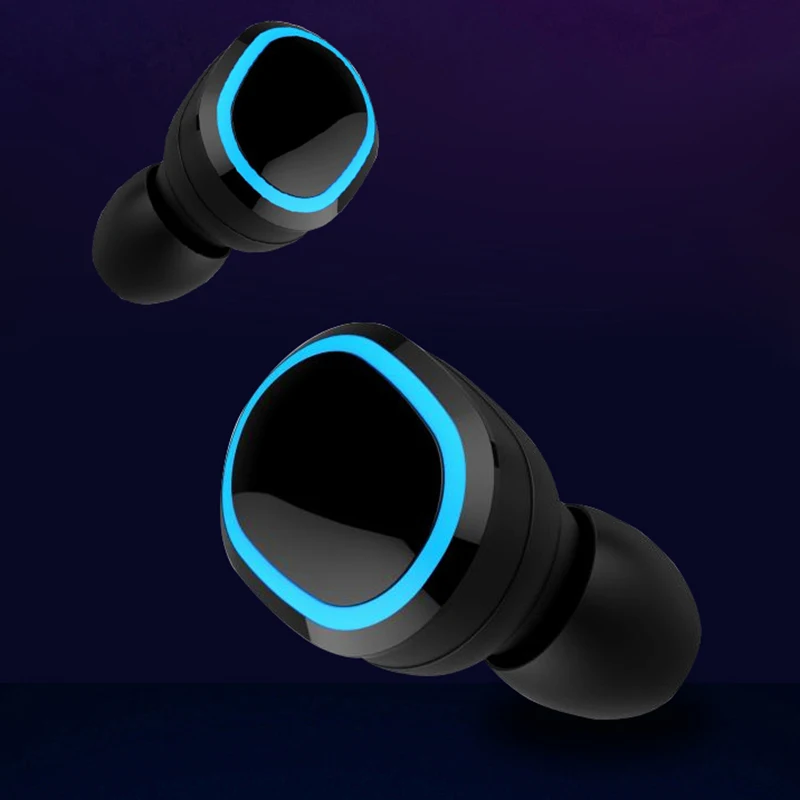 T16 TWS Bluetooth наушники Th беспроводные наушники-вкладыши водонепроницаемые 5,0 наушники спортивные свободные руки для мобильного телефона бинауральные микрофон