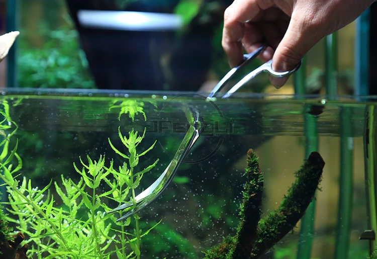 ADA quality AQUAPRO Plant Cleaning Tools Stainless Steel Scissor Tweezer Scoop Scraping algae knife Aquarium Water Fish tank