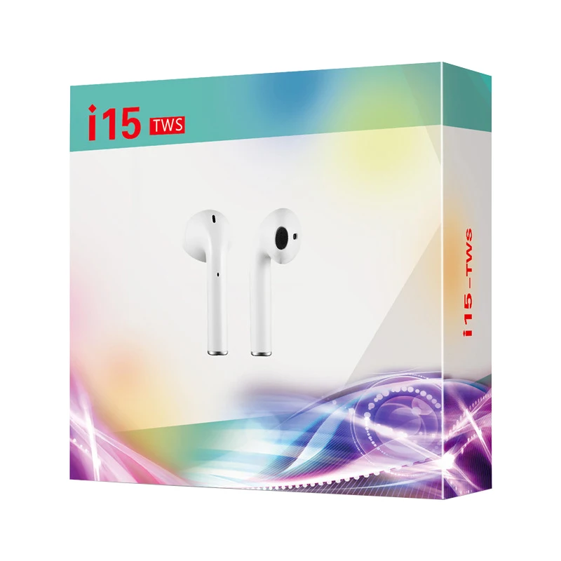 

i15 tws 2019 original matte bluetooth earphone ear headphone bluetooth 5.0 Touch Pop up wireless headset sport for smart phones