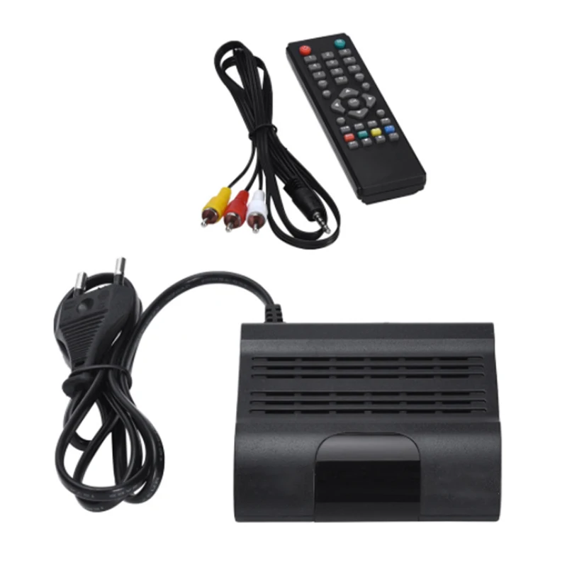 DVB-T2 HD 1080P Digital TV Receiver Set Top Box Smart WiFi HD Media Player Set-top Box EU Plug +Remote Control