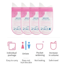 Аварийная портативная автомобильная сумка для мочи, сумки для рвоты, мини-туалет, мобильный туалет, удобный для мужчин и женщин, для использования на открытом воздухе, 4 шт., 700 мл