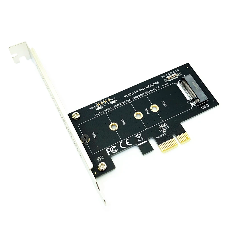 NVME Adapter PCI-E 3.0 x1 to M.2 NVMe M Key Slot Converter with Low Profile Bracket for Samsung PM961 960EVO SM961 PM951 M2 SSD ssd adapter card,m.2 to pcie adapter,pcie adapter card,m.2 expansion card,pcie expansion card