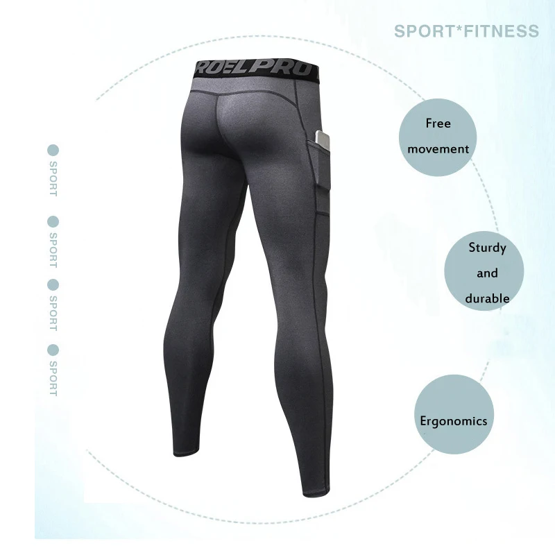 New Men Winter Warm Long Johns Pants Thermal Base Layer Underwear Quick-Dry Compression Leggings Elastic Underpants Sleepwear
