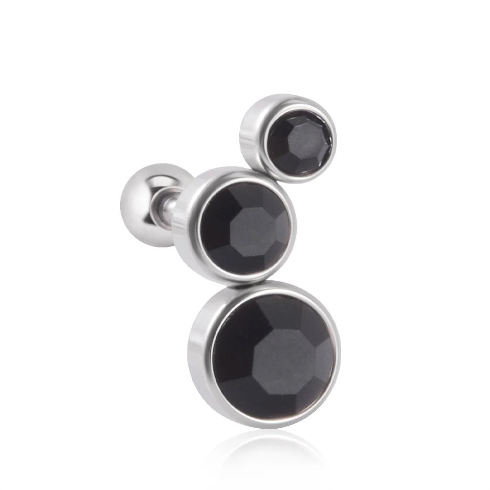 Orecchino Cartilagine Di Piuma Da 20g, Orecchino A Elica In Oro - Foto 5