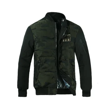 

Men's Wear Cotton-padded Clothes Youth Winter Baseball Lead Loose Coat Type Male Military Wind Camouflage Cotton