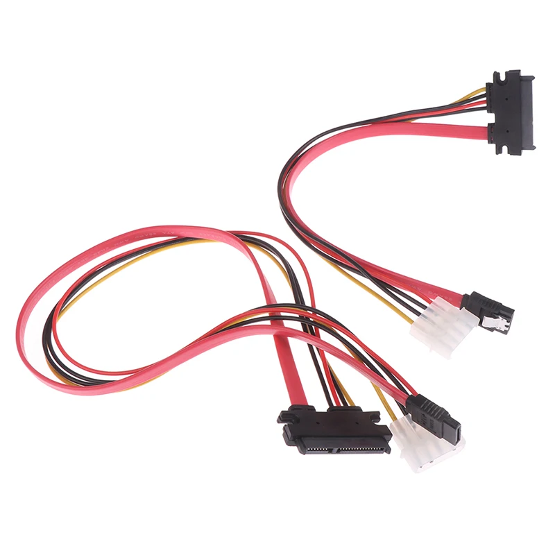 30 см/50 см 7 + 15 22Pin sata к порту esata 4 контактный интерфейс питания|Компьютерные кабели