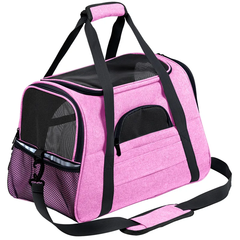 Dog-Carrier-Portable-Pet-Backpack-Messenger-Cat-Carrier-Outgoing-Small-Dogs-Travel-Bag-Soft-Side-Breathable (8)