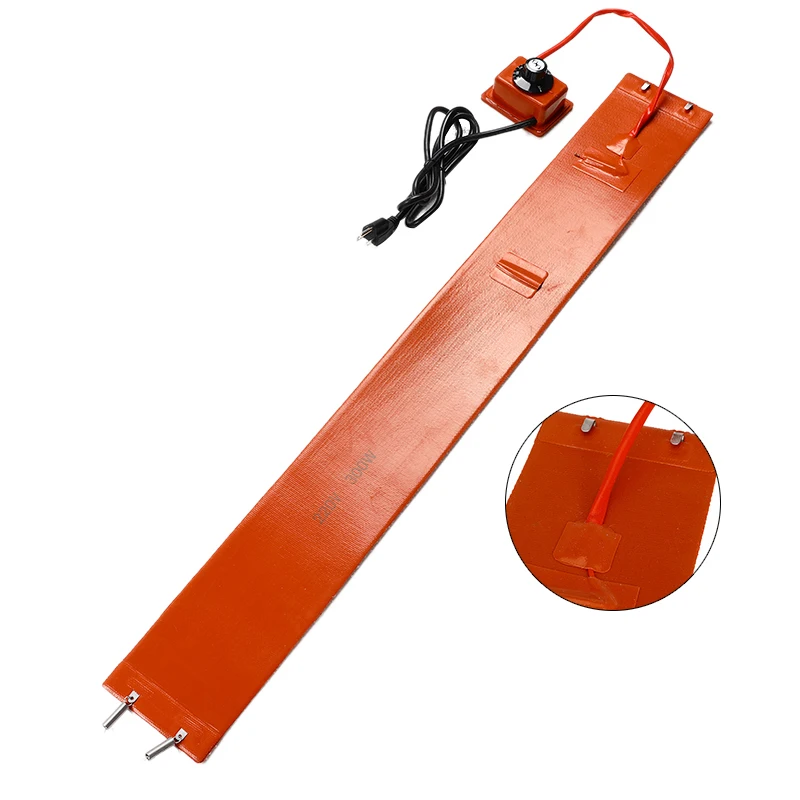 120x970 mm Guitar Side Bending Silicone Heat Blanket Integrated 300W 220V Knob Temperature