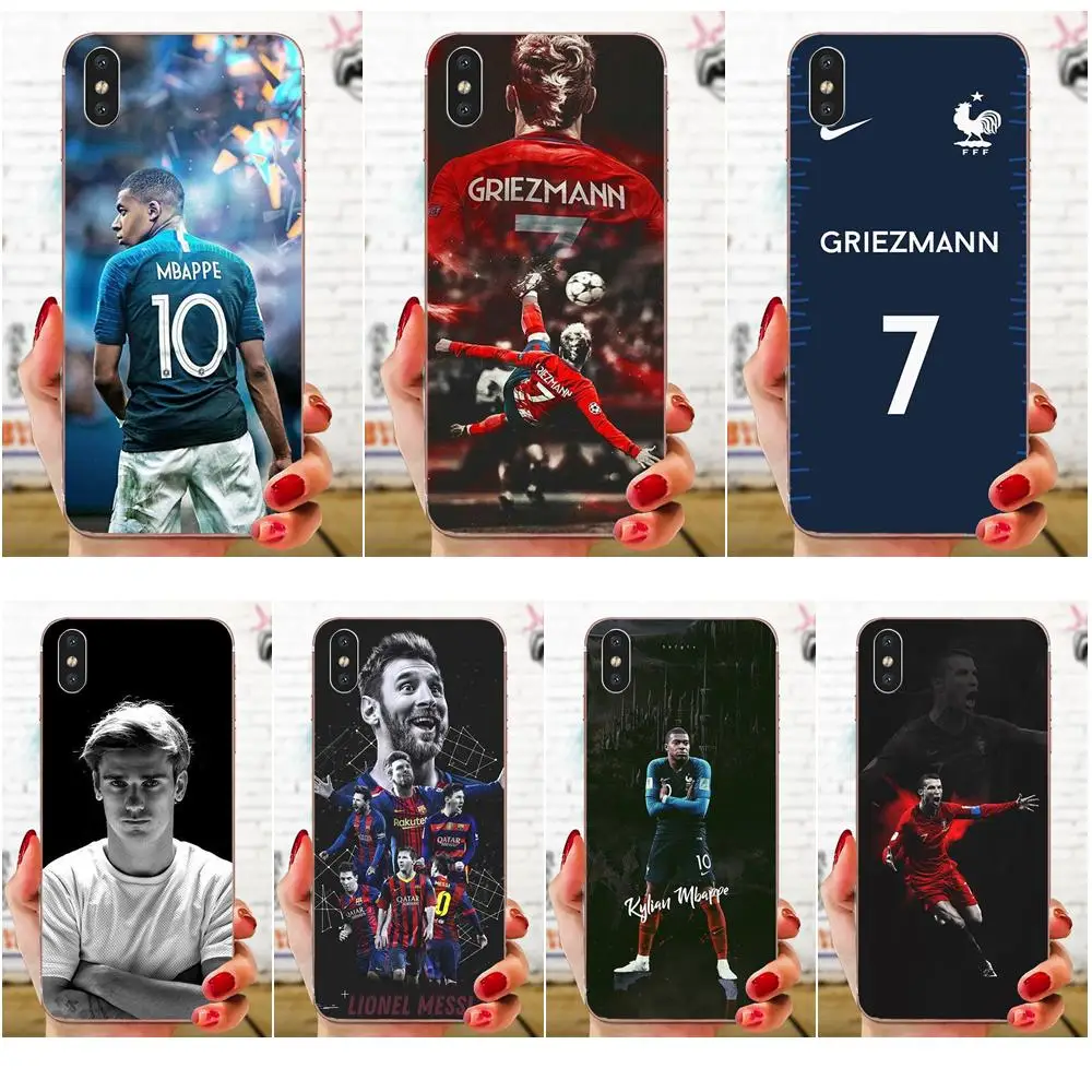 

Griezmann Mbappe For Huawei Honor 4C 5A 5C 5X 6 6A 6X 7 7A 7C 7X 8 8C 8S 9 10 10i 20 20i Lite Pro Soft Cell Phone Cover Case
