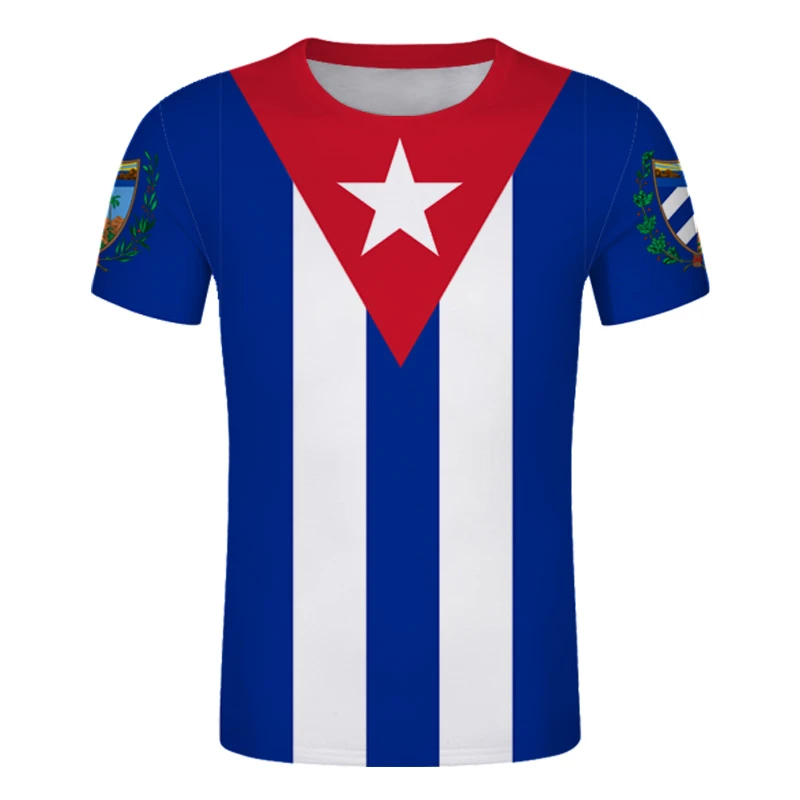 Camiseta de Cuba Independiente para mujer, ropa de talla grande, Che  Guevar, CU Blue, país, personalizada, ropa deportiva de México|Camisetas| -  AliExpress