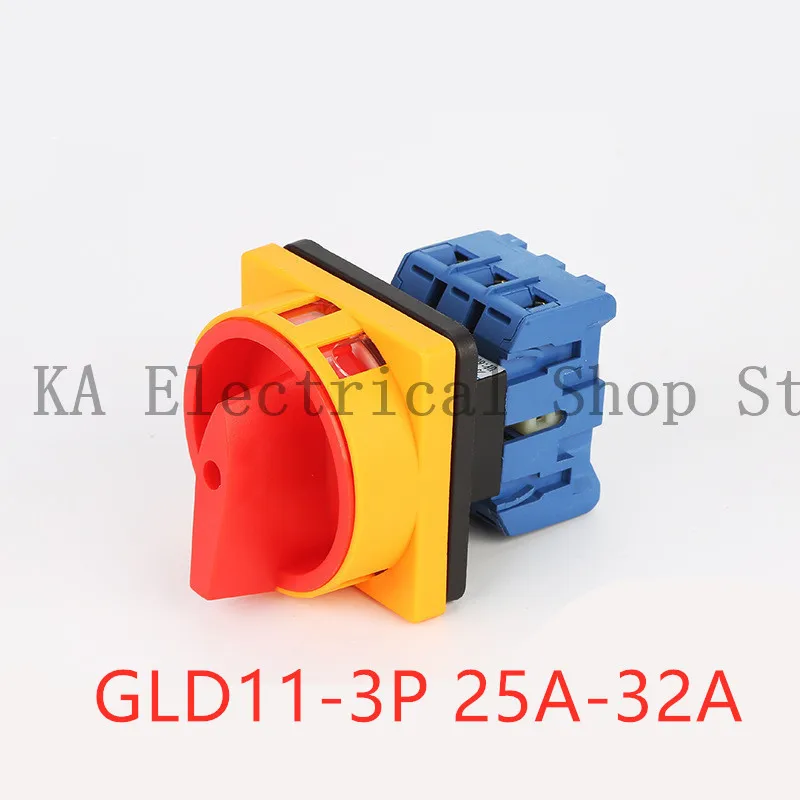 GLD11-32A 3P 690V ВКЛ-ВЫКЛ выключатель изолятора с блокировкой pad поворотный кулачковый