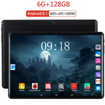 

2020 Hot 2.5D IPS tablet PC 4G Android 8.0 Octa Core Google Play The tablets 6GB RAM 128GB ROM WiFi GPS 10 inch tablet Screen