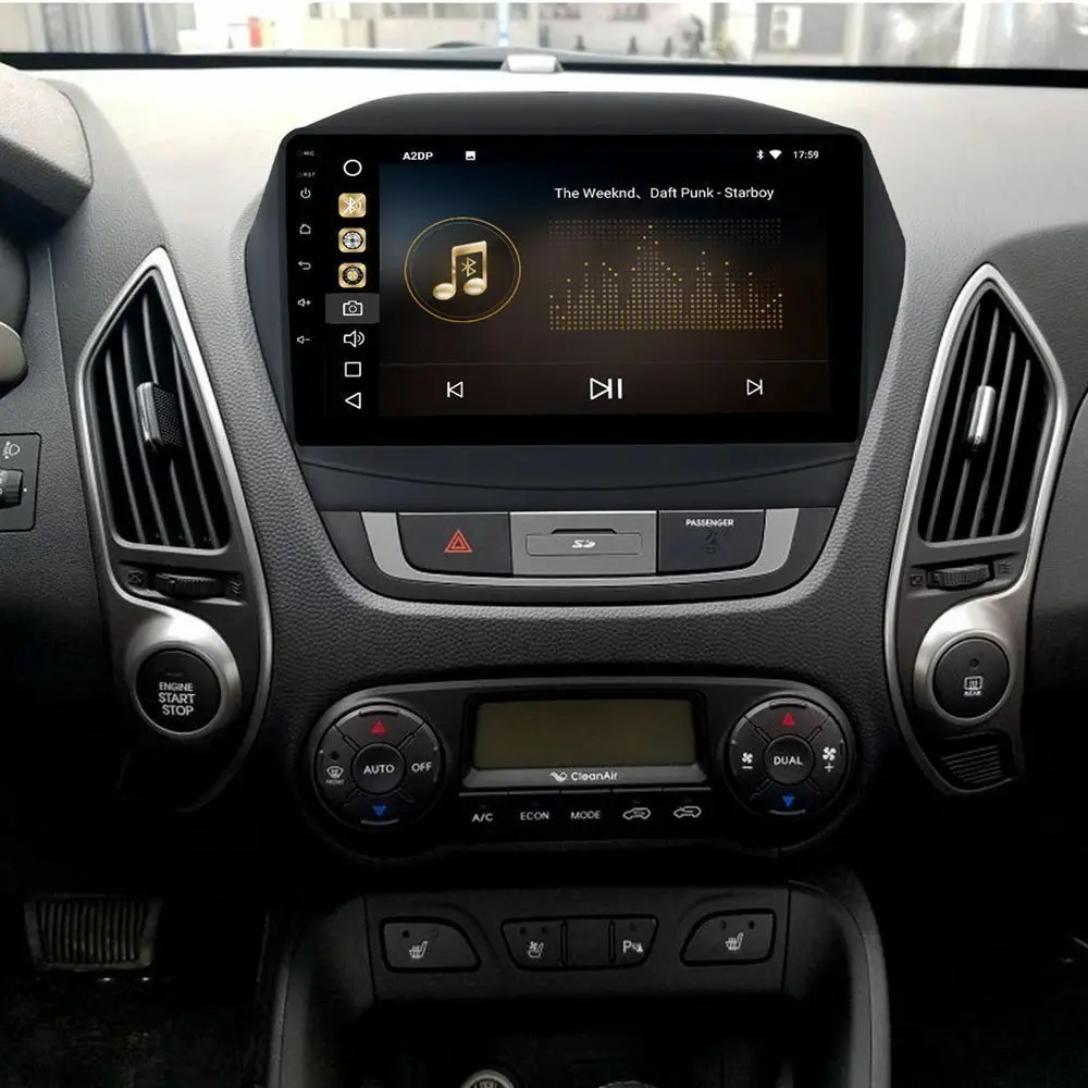 Автомобильный Радио DVD стерео плеер gps навигация Android 8,1 " для hyundai Tucson Ix35