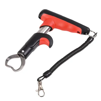 

25kg/55lb Stainless Steel Scale Digital Fishing Grip Fish Lip Gripper Grabber ABS Electronic Portable Weighing Weight New