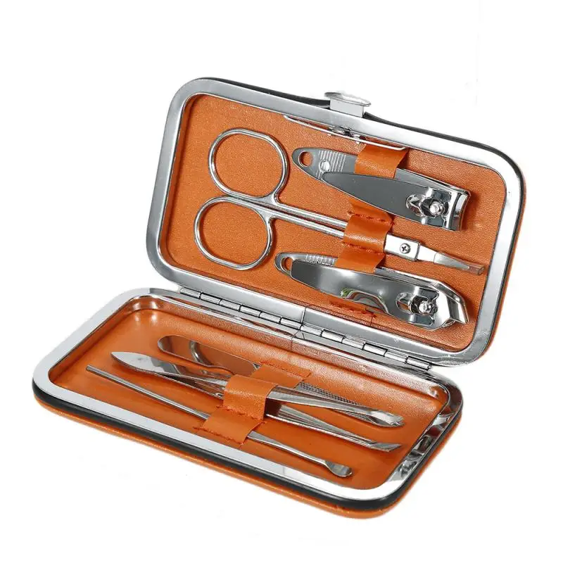 6 шт./Партия набор инструментов для маникюра высокого качества, полезные многофункциональные ножницы для маникюра, маникюрные инструменты