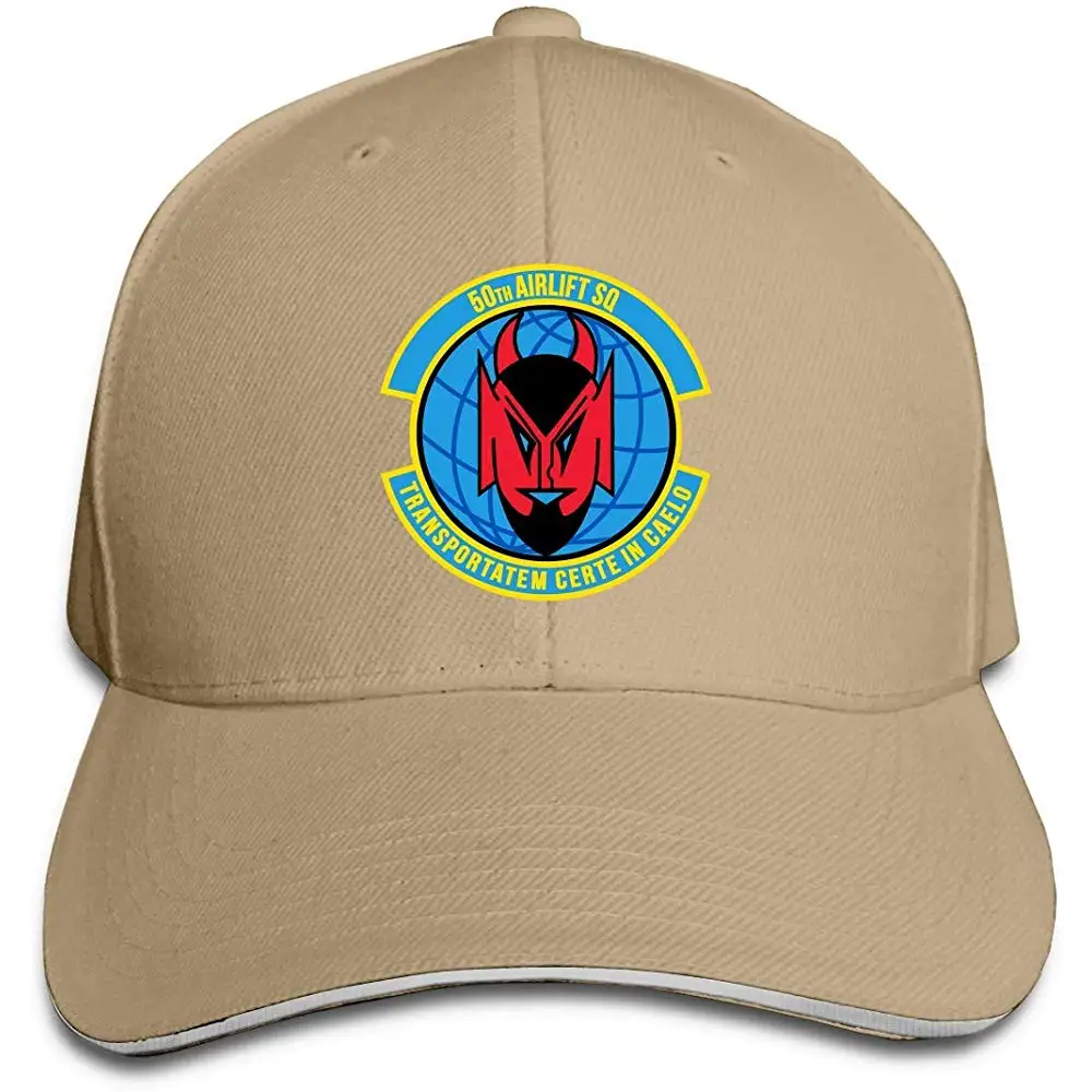 50th Airlift SQ регулируемая бейсболка сэндвич Кепка