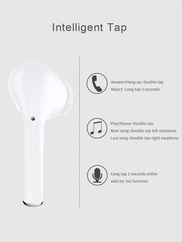 I9x Tws Bluetooth наушники мини беспроводные наушники спортивные наушники громкой связи беспроводная гарнитура с зарядным устройством для телефона xiaomi