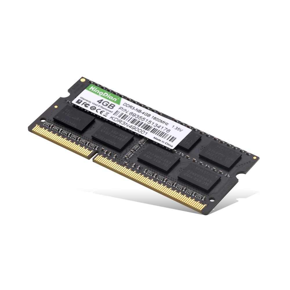 Оперативная память KingDian DDR3 для ноутбука ОЗУ 4 ГБ 8 1333 МГц 1600 DDR3L DDR компьютера SODIMM