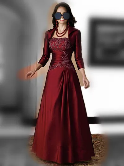

Prom Dresses 2019 Lace Sheer Mother of the Bride Dresses Formal Arabic Party Gowns with Long Sleeves Custom Made