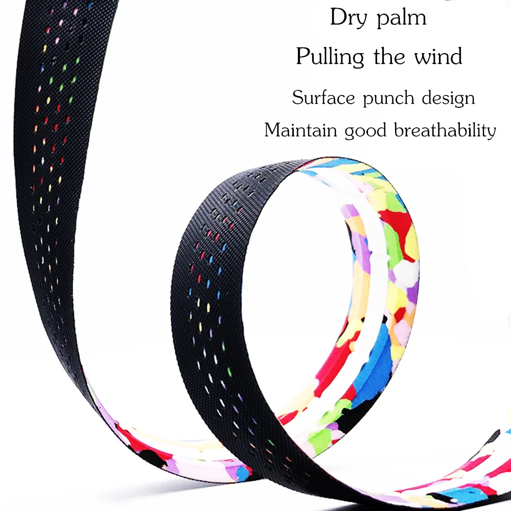 MOTSUV Soft Road Bike Bicycle Handlebar Cork EVA PU Bar Tape Professional Cycling Damping Anti-Vibration Wrap With 2 Bar Plug - Image 2