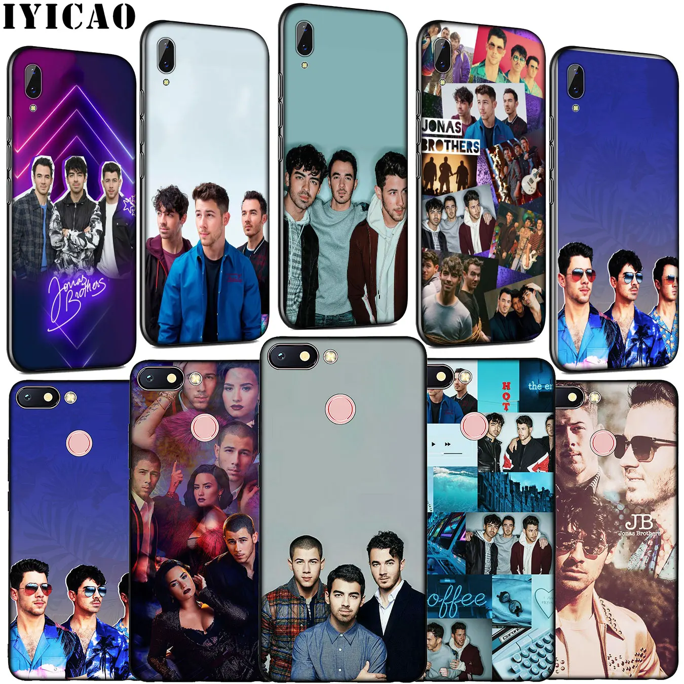 pop Nick Jonas Brothers Soft Silicone Phone Case for Xiaomi Redmi Note 8 8T 8A 7 7A 6 6A 5 5A K30 K20 Pro GO S2 Cover |