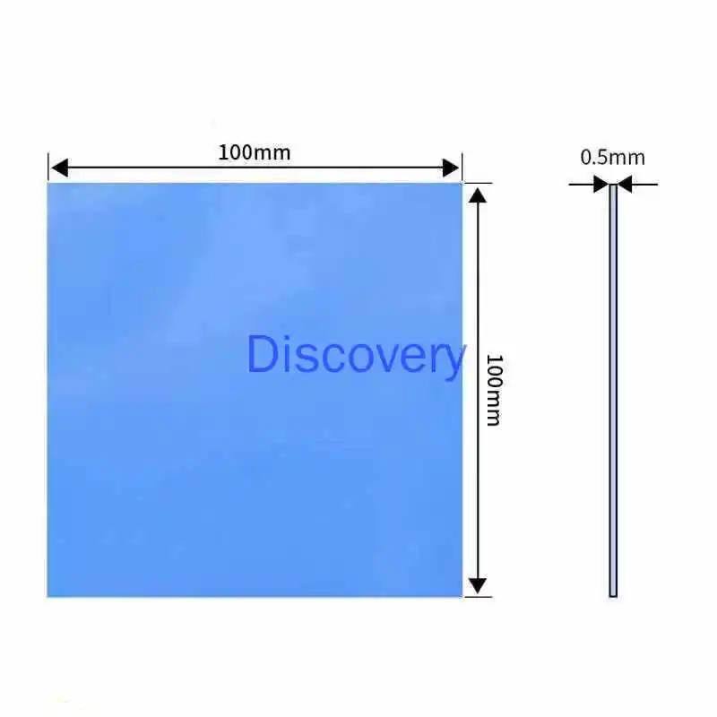 

High Thermal Conductivity Silicone Insulation Piece, High Power Heat Transfer Piece, LED Lamp Board, CPU Heat Dissipation