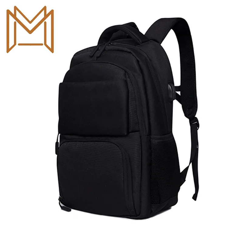 

Classic Usb Student Bag 15.6 Inch Waterproof Computer Package Capacity Business Affairs Man Both Shoulders Package