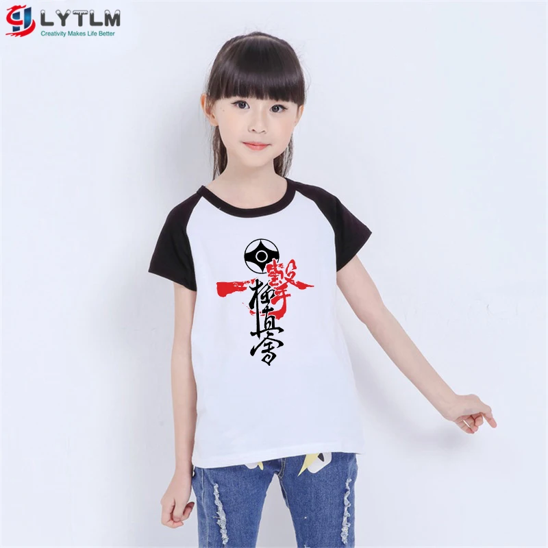LYTLM Kyokushin карате футболки детская одежда футболка для мальчиков подарок Гонг-фу детские топы летний топ с короткими рукавами Koszulki