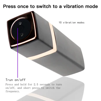 Rechargeable Mini Lipstick Vibrator Portable Bullet G-spot Massage Clitoris Stimulator Erotic Product Sex Toys for Women Sexo 3