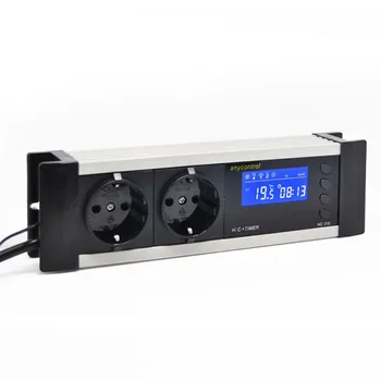 

Digital Aquarium Thermostat Power Strip LCD Display Show Thermostat Heating/Cooling/Timing Controller Socket Termostato Aquario