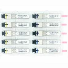 SC SFP волоконно-оптический модуль 1,25G SC 20/40/60/80/100 км 1310/1490/1550 нм одиночный волоконно-оптический модуль SFP совместимый код ONU OLT
