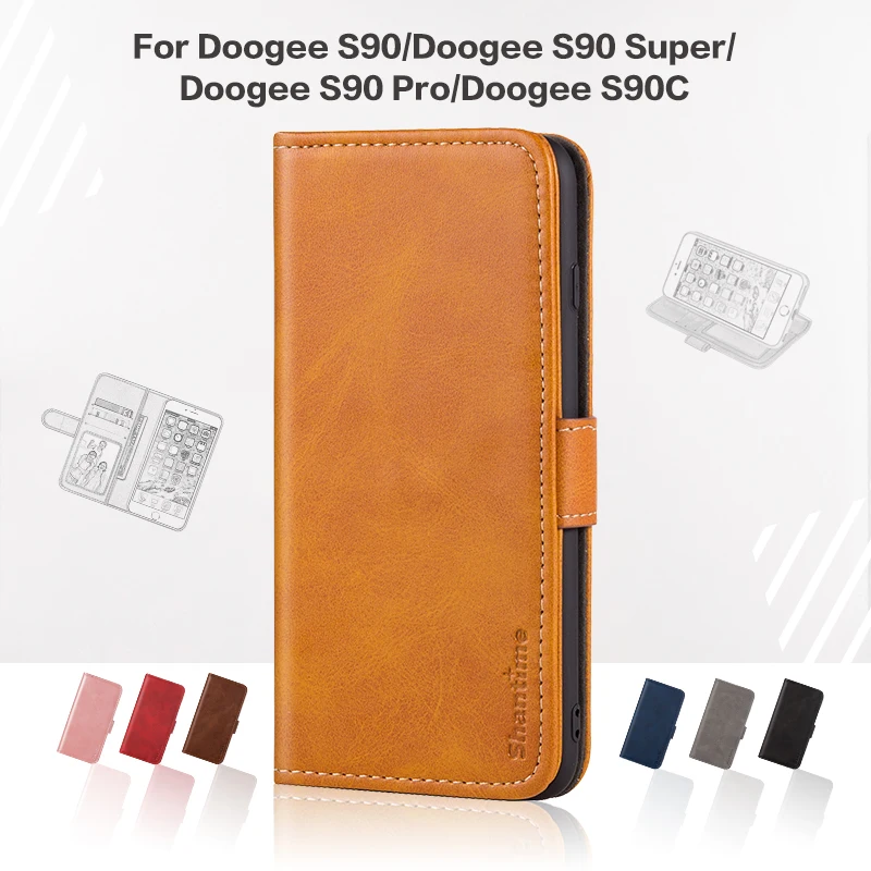 Чехол-книжка с магнитом для Doogee S90 Super/S90 Pro/S90C | Мобильные телефоны и аксессуары