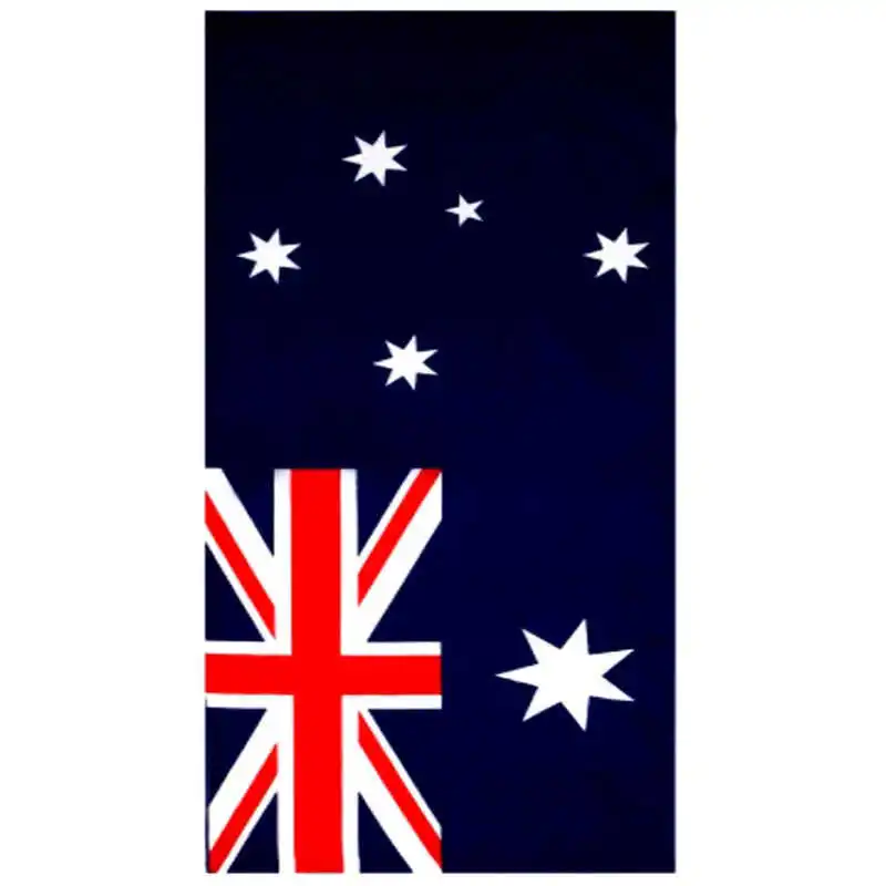 Australia Flag Beach Towel 70x140cm Microfiber Quick Dry Absorbent Bath Towel For Adults Travel Sport Swim Towels Washcloth