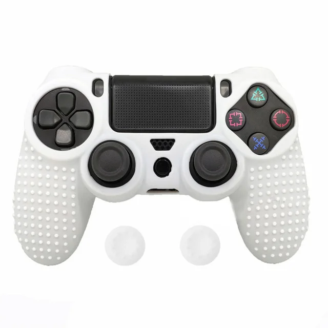 ZOMTOP Противоскользящий силиконовый чехол для sony playstation Dualshock 4 PS4 DS4 Pro тонкий контроллер и ручка