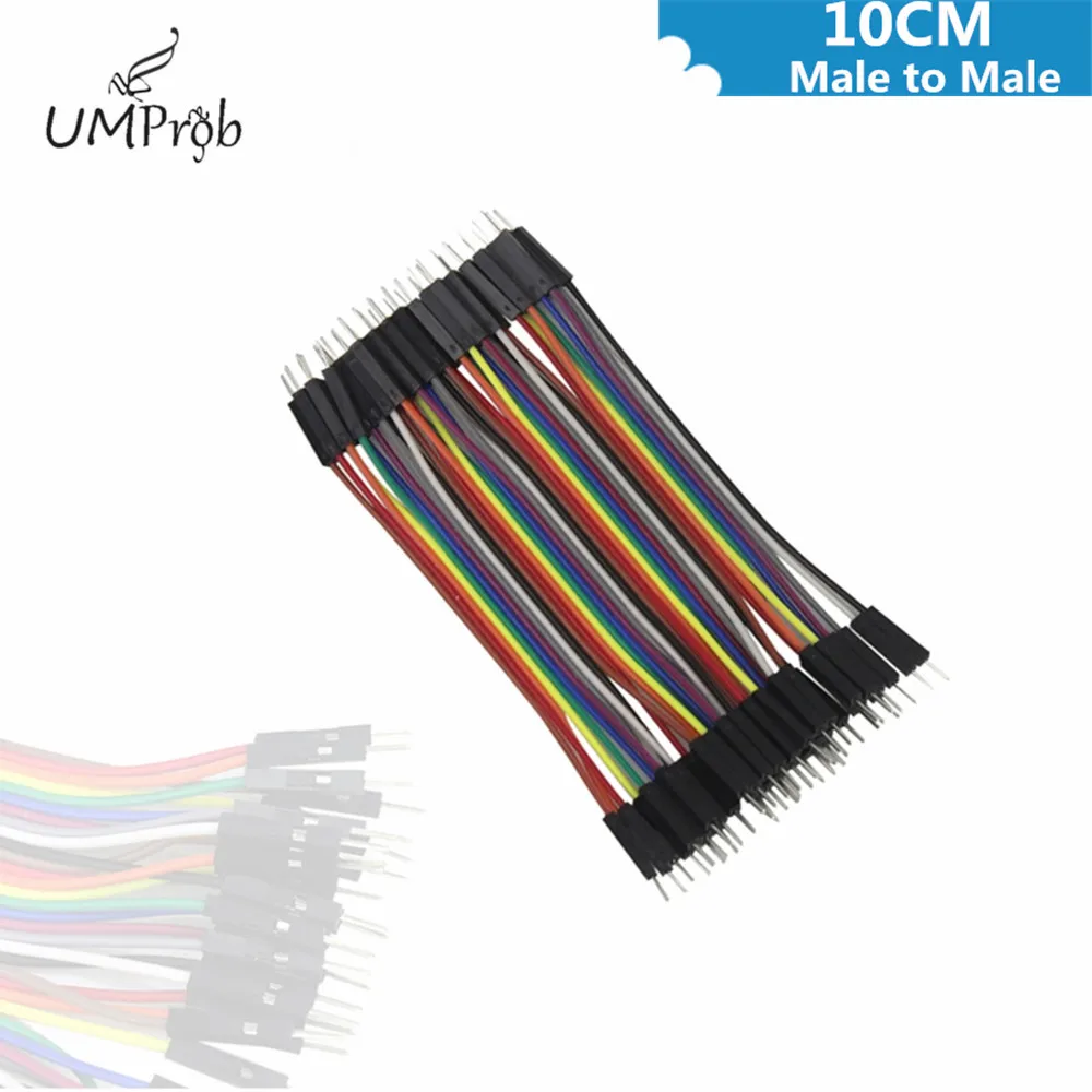 10 см Dupont линия штекер + гнездо и перемычка Кабель для arduino Diy комплект|jumper wire|line