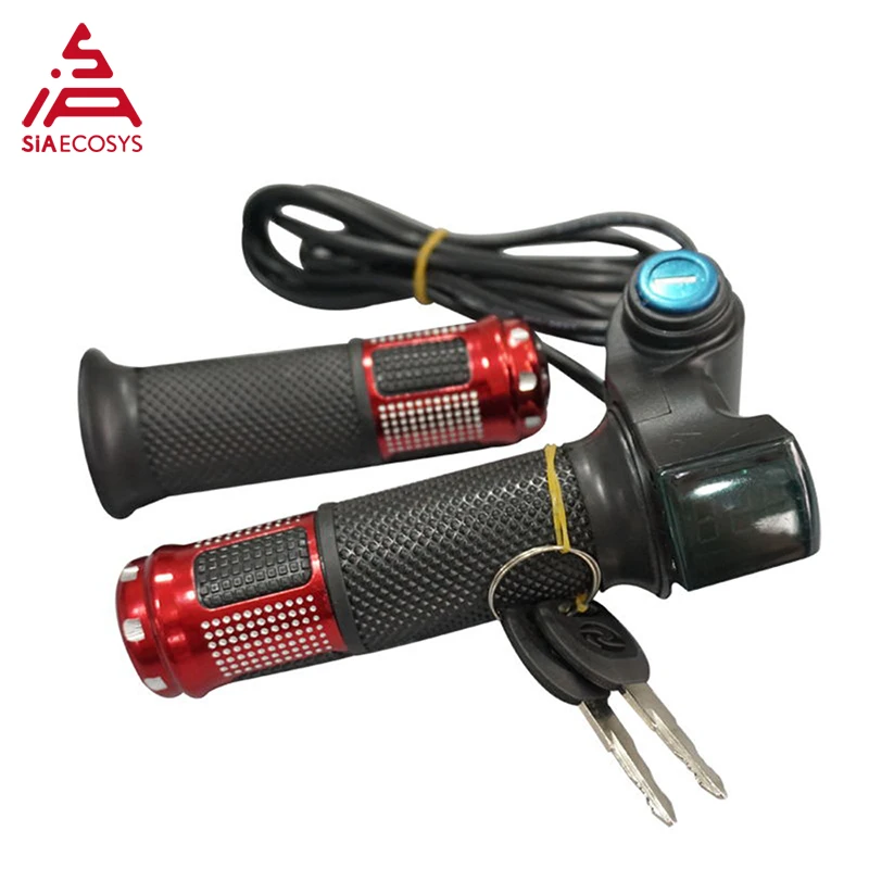 Full Twist Throttle With Voltage Display And IgnitionMotors AliExpress