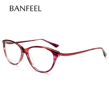 

Acetate Ladies Optical Eyeglasses Frame Women Fashion Jelly color Cat Eye Glasses Frame Myopia Hyperopia Prescription Eyewear